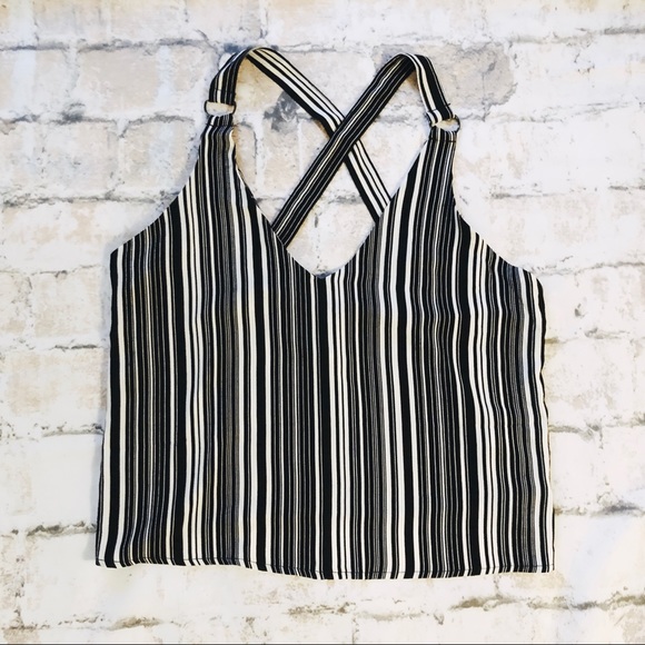 ASOS Striped Tank Blouse - Picture 3 of 4